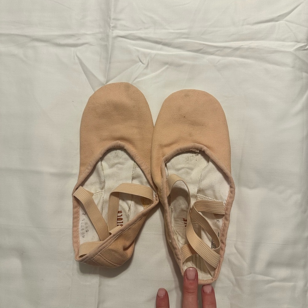 Bloch Cream Ballet Slippers for Dance